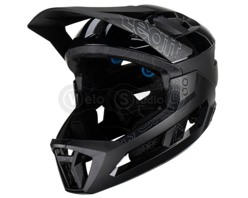Вело шолом LEATT Helmet MTB 3.0 Enduro [Stealth], M (55-59 см)