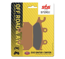 Тормозные колодки SBS 972RSI Racing Brake Pads, EVO Sinter/Sinter