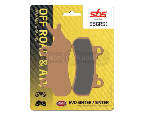 Тормозные колодки SBS 956RSI Racing Brake Pads, EVO Sinter/Sinter
