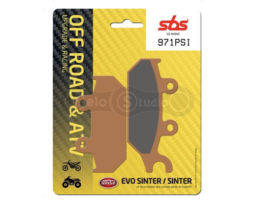 Колодки гальмівні SBS 971PSI Upgrade Brake Pads, EVO Sinter/Sinter