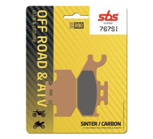 Тормозные колодки SBS 767SI Sport Brake Pads, Sinter/Carbon