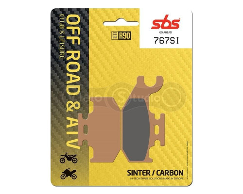 Тормозные колодки SBS 767SI Sport Brake Pads, Sinter/Carbon