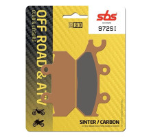Тормозные колодки SBS 972SI Sport Brake Pads, Sinter/Carbon