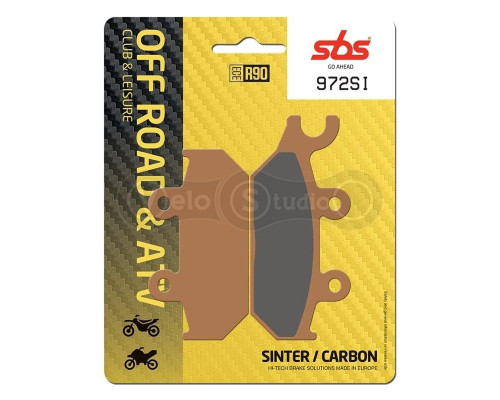 Тормозные колодки SBS 972SI Sport Brake Pads, Sinter/Carbon