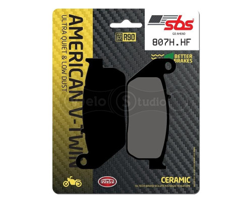 Колодки гальмівні SBS 807H.HF Ultra Quit Brake Pads, Ceramic