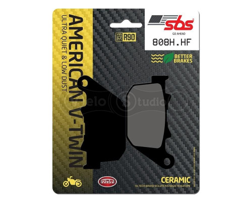 Колодки гальмівні SBS 808H.HF Ultra Quit Brake Pads, Ceramic