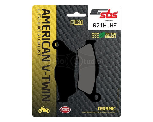 Тормозные колодки SBS 671H.HF Ultra Quit Brake Pads, Ceramic