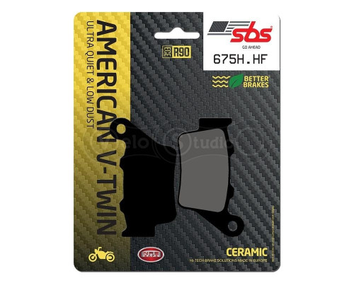 Колодки гальмівні SBS 675H.HF Ultra Quit Brake Pads, Ceramic