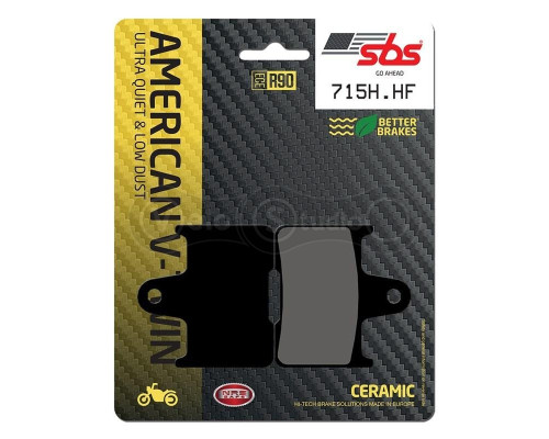 Колодки гальмівні SBS 715H.HF Ultra Quit Brake Pads, Ceramic