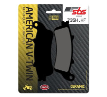 Колодки гальмівні SBS 735H.HF Ultra Quit Brake Pads, Ceramic