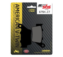 Тормозные колодки SBS 675H.CT High Power Brake Pads, Carbon
