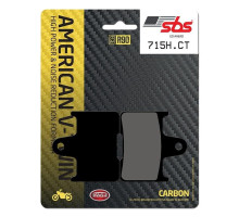 Тормозные колодки SBS 715H.CT High Power Brake Pads, Carbon