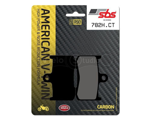 Тормозные колодки SBS 782H.CT High Power Brake Pads, Carbon