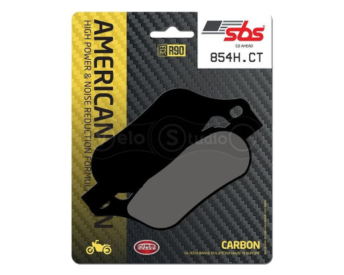 Колодки гальмівні SBS 854H.CT High Power Brake Pads, Carbon