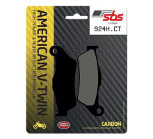 Тормозные колодки SBS 924H.CT High Power Brake Pads, Carbon