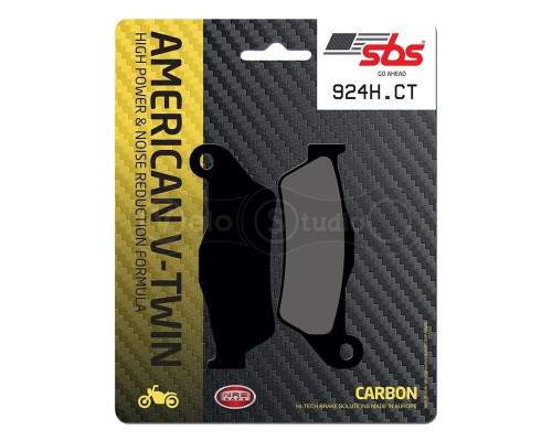 Тормозные колодки SBS 924H.CT High Power Brake Pads, Carbon