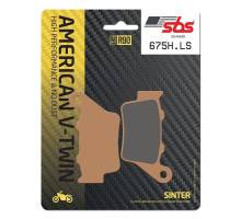 Тормозные колодки SBS 675H.LS High Performance Rear Brake Pads, Sinter
