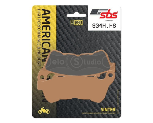 Колодки гальмівні SBS 934H.HS High Performance Front Brake Pads, Sinter