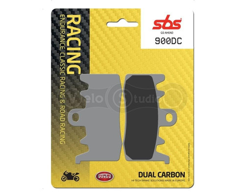 Тормозные колодки SBS 900DC Road Racing Front Brake Pads, Dual Carbon