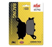 Тормозные колодки SBS 657RQ Racing Rear Brake Pads, Carbon Tech
