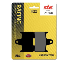 Тормозные колодки SBS 715RQ Racing Rear Brake Pads, Carbon Tech