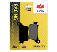 Тормозные колодки SBS 834RQ Racing Rear Brake Pads, Carbon Tech