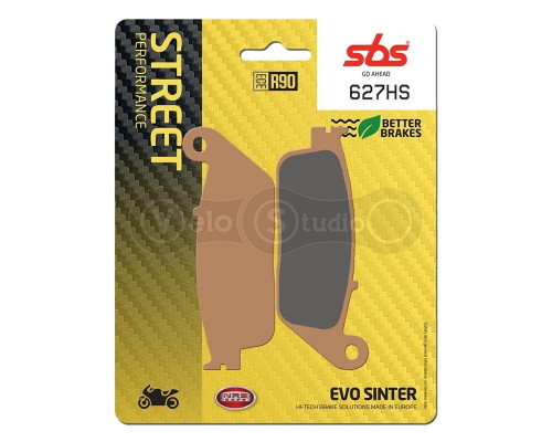 Тормозные колодки SBS 627HS Performance Front Brake Pads, Sinter