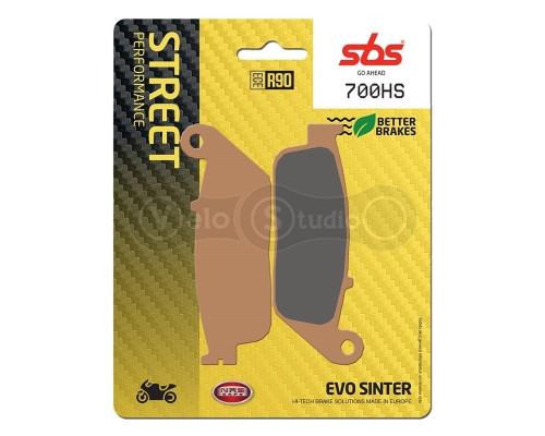 Колодки гальмівні SBS 630HS Performance Front Brake Pads, Sinter