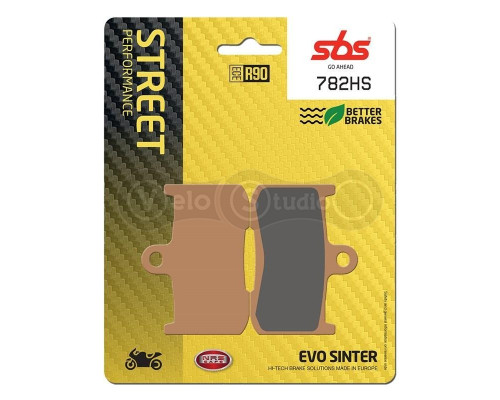 Тормозные колодки SBS 782HS Performance Front Brake Pads, Sinter