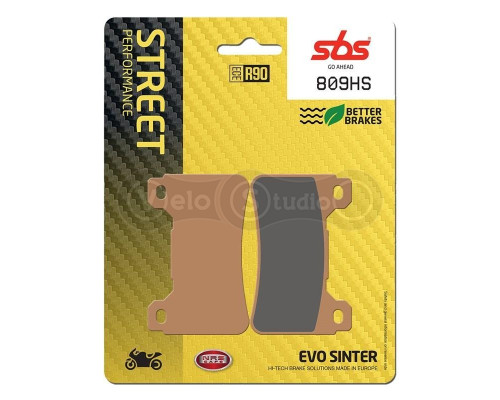 Тормозные колодки SBS 809HS Performance Front Brake Pads, Sinter