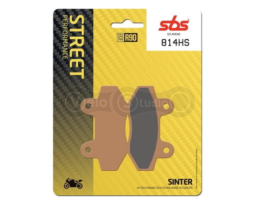Тормозные колодки SBS 814HS Performance Front Brake Pads, Sinter