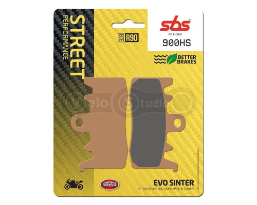 Тормозные колодки SBS 900HS Performance Front Brake Pads, Sinter