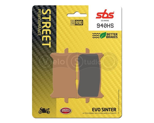 Тормозные колодки SBS 940HS Performance Front Brake Pads, Sinter