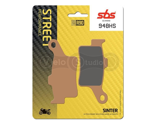 Колодки гальмові SBS 948HS Performance Front Brake Pads, Sinter