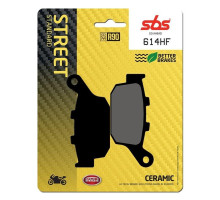 Колодки гальмівні SBS 614HF Standard Brake Pads, Ceramic