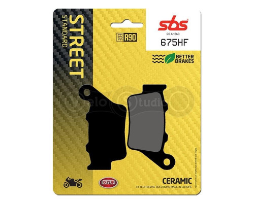 Тормозные колодки SBS 675HF Standard Brake Pads, Ceramic