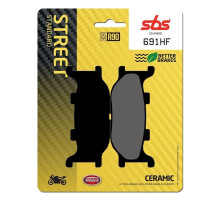 Тормозные колодки SBS 691HF Standard Brake Pads, Ceramic