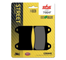 Колодки гальмівні SBS 706HF Standard Brake Pads, Ceramic