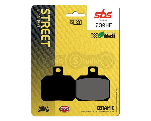 Колодки гальмівні SBS 730HF Standard Brake Pads, Ceramic