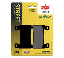 Колодки гальмівні SBS 734HF Standard Brake Pads, Ceramic