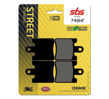 Тормозные колодки SBS 740HF Standard Brake Pads, Ceramic