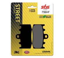 Колодки гальмівні SBS 796HF Standard Brake Pads, Ceramic