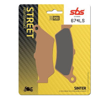 Тормозные колодки SBS 674LS Performance Rear Brake Pads, Sinter