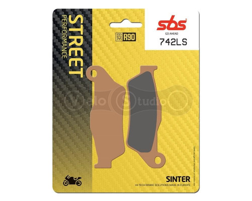 Тормозные колодки SBS 742LS Performance Rear Brake Pads, Sinter