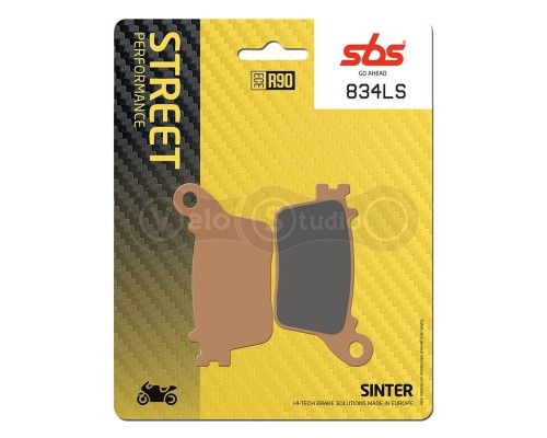 Колодки гальмівні SBS 834LS Performance Rear Brake Pads, Sinter