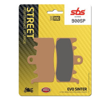 Колодки гальмівні SBS 900SP Upgrade Front Brake Pads, EVO Sinter