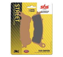 Колодки гальмівні SBS 828SP Upgrade Front Brake Pads, EVO Sinter