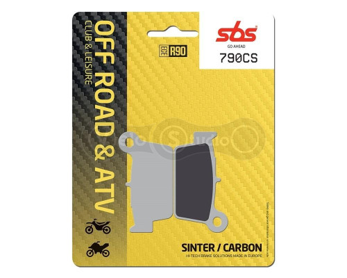 Тормозные колодки SBS 790CS Comp Brake Pads, Carbon