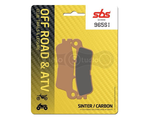Тормозные колодки SBS 965SI Sport Brake Pads, Sinter/Carbon
