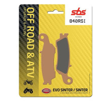 Тормозные колодки SBS 840RSI Racing Brake Pads, EVO Sinter/Sinter